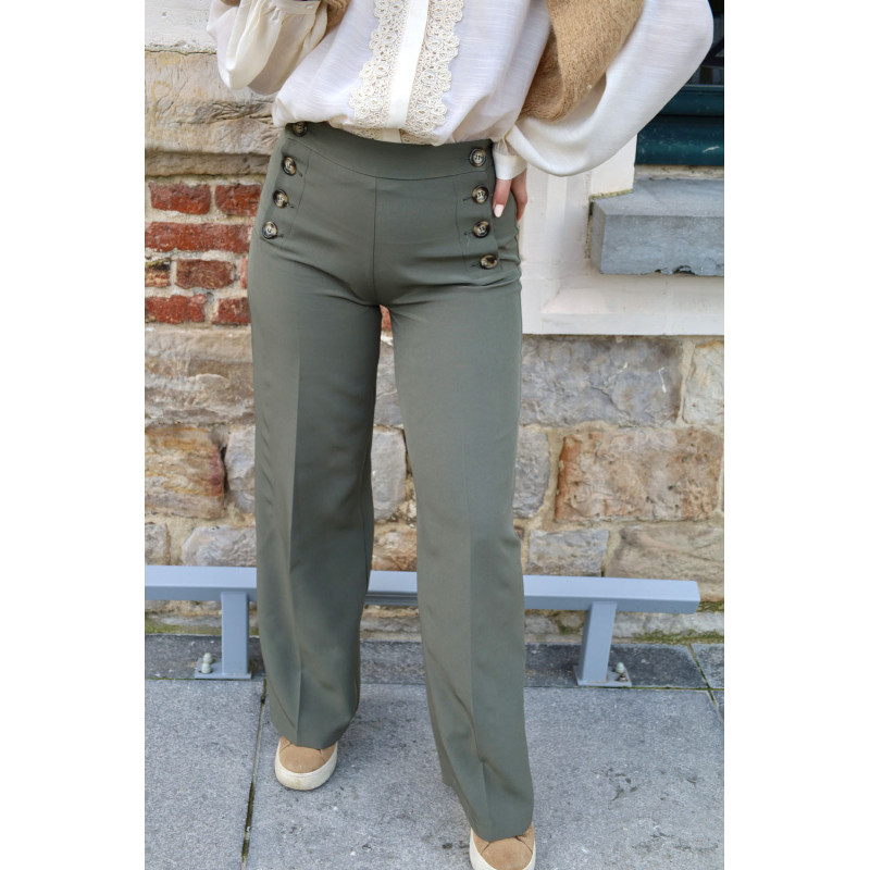 Pantalon OPHÉLIE kaki